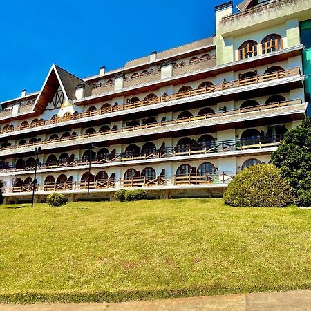 Apartamento no Quatre Saisons com café da manhã e wi-fi próprio para 8 pessoas Campos do Jordão Extérieur photo