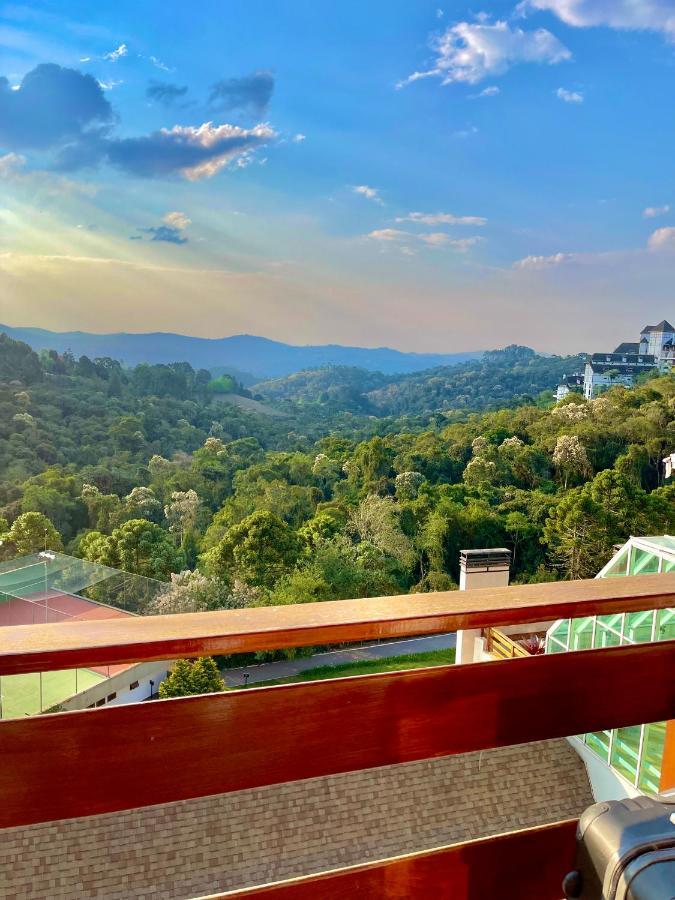 Apartamento no Quatre Saisons com café da manhã e wi-fi próprio para 8 pessoas Campos do Jordão Extérieur photo